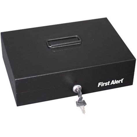 First Alert 3026F Deluxe Cash Box with Money Tray 